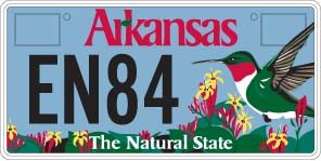 Game And Fish Hummingbird License Plate