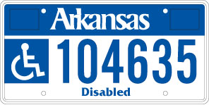 Persons With Disabilities License Plate