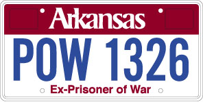 Ex-Prisoner Of War License Plate