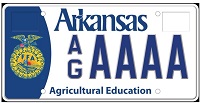 Arkansas Agricultural Education Plate ( FFA ) 