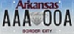 Border City Taxi Cab License Plate