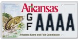 Game and Fish Smallmouth Bass License Plate