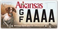 Game & Fish Bird Dog License Plate
