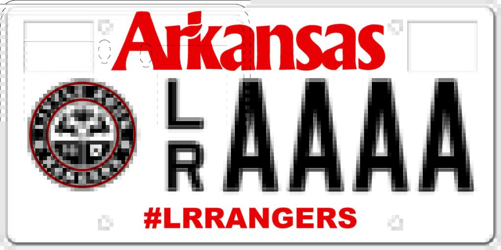 Specialty License Plate - Little Rock Rangers Soccer Club