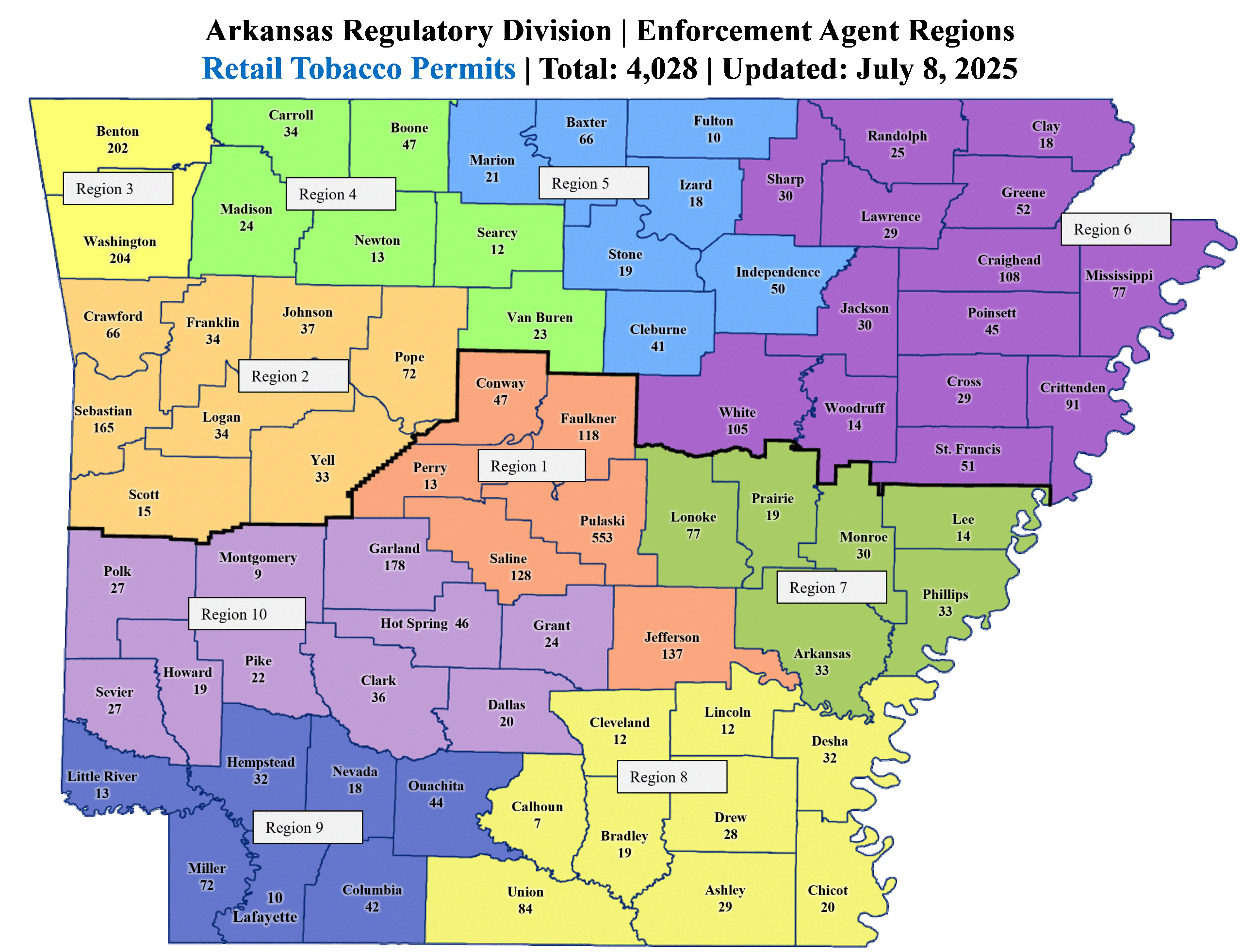 arkansas tobacco tax Violation and Stats – Arkansas Department of Finance and Administration