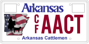 Cattlemen’s Foundation License Plate