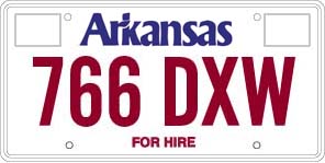 Specialty License Plate - Taxi Cab
