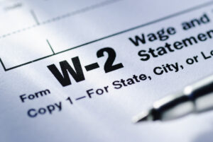 a W-2 document
